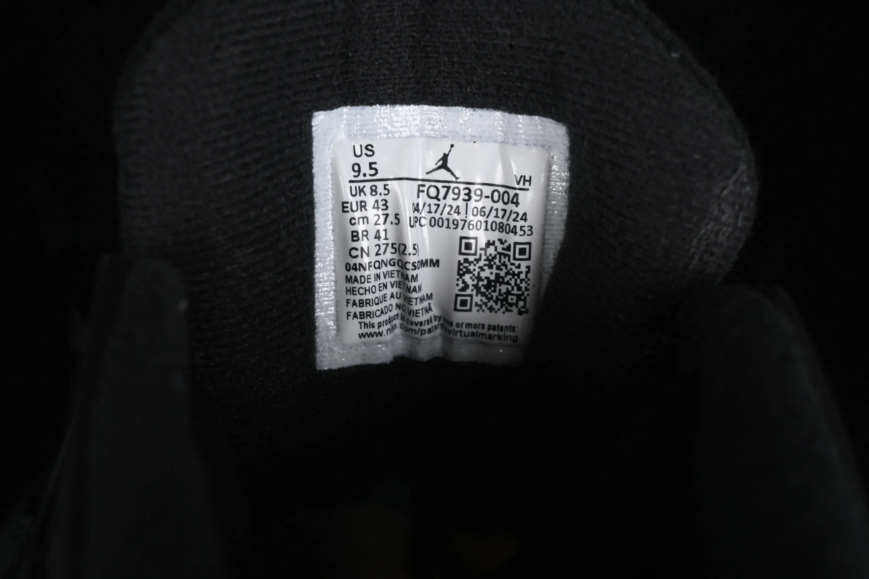 All Categories Air Jordan Jordan Series Basketball Shoes Air Jordan 4 Air Jordan 4 "Remastered" AJ4 Joe 4 Remastered Suede Black FQ7939-004